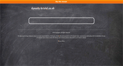 Desktop Screenshot of dynasty-bristol.co.uk